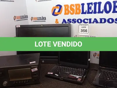 LOTE 356 - 01 ALL IN ONE, 01 STÉREO CASSETE DECK GRADIENTE E 02 NOTEBOOKS COM AVARIAS. (NO ESTADO) ATENÇÃO! FAZER A VISITAÇÃO ANTES DE ARREMATAR, NÃO SABEMOS SE FUNCIONA. LEILÃO NÃO TEM GARANTIA E NEM DEVOLUÇÃO, SUJEITO A POSSÍVEIS AVARIAS VISÍVEIS/OCULTAS E/OU AUSÊNCIA DE COMPONENTES.