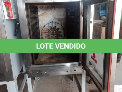 LOTE 425 - 01 FORNO ELÉTRICO PROGÁS. (NO ESTADO) ATENÇÃO! FAZER A VISITAÇÃO ANTES DE ARREMATAR, NÃO SABEMOS SE FUNCIONA. LEILÃO NÃO TEM GARANTIA E NEM DEVOLUÇÃO, SUJEITO A POSSÍVEIS AVARIAS VISÍVEIS/OCULTAS E/OU AUSÊNCIA DE COMPONENTES.