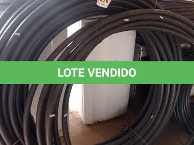 LOTE 426 - 02 ROLOS DE MANGUEIRA.  (NO ESTADO) ATENÇÃO! FAZER A VISITAÇÃO ANTES DE ARREMATAR, NÃO SABEMOS SE FUNCIONA. LEILÃO NÃO TEM GARANTIA E NEM DEVOLUÇÃO, SUJEITO A POSSÍVEIS AVARIAS VISÍVEIS/OCULTAS E/OU AUSÊNCIA DE COMPONENTES.