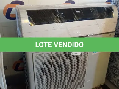 LOTE 318 - 01 AR CONDICIONADO TEMPSTAR 9.000BTUS COM EVAPORADORA ELECTROLUX. (NO ESTADO) ATENÇÃO! FAZER A VISITAÇÃO ANTES DE ARREMATAR, NÃO SABEMOS SE FUNCIONA. LEILÃO NÃO TEM GARANTIA E NEM DEVOLUÇÃO, SUJEITO A POSSÍVEIS AVARIAS VISÍVEIS/OCULTAS E/OU AUSÊNCIA DE COMPONENTES.