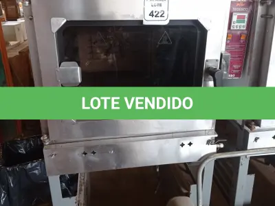 LOTE 422 - 01 FORNO ELÉTRICO TEDESCO TURBO FTT 150G. (NO ESTADO) ATENÇÃO! FAZER A VISITAÇÃO ANTES DE ARREMATAR, NÃO SABEMOS SE FUNCIONA. LEILÃO NÃO TEM GARANTIA E NEM DEVOLUÇÃO, SUJEITO A POSSÍVEIS AVARIAS VISÍVEIS/OCULTAS E/OU AUSÊNCIA DE COMPONENTES.