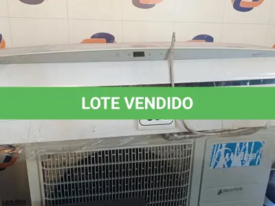 LOTE 306 - 01 AR CONDICIONADO MIDEA INVERTE 12.000BTUS E EVAPORADORA CÔNSUL. (NO ESTADO) ATENÇÃO! FAZER A VISITAÇÃO ANTES DE ARREMATAR, NÃO SABEMOS SE FUNCIONA. LEILÃO NÃO TEM GARANTIA E NEM DEVOLUÇÃO, SUJEITO A POSSÍVEIS AVARIAS VISÍVEIS/OCULTAS E/OU AUSÊNCIA DE COMPONENTES.