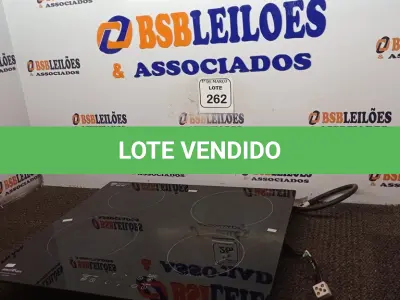 LOTE 262 - 01 FOGÃO DE INDUÇÃO ELÉTRICO MARCA BRITANIA. (NO ESTADO) ATENÇÃO! FAZER A VISITAÇÃO ANTES DE ARREMATAR, NÃO SABEMOS SE FUNCIONA. LEILÃO NÃO TEM GARANTIA E NEM DEVOLUÇÃO, SUJEITO A POSSÍVEIS AVARIAS VISÍVEIS/OCULTAS E/OU AUSÊNCIA DE COMPONENTES.