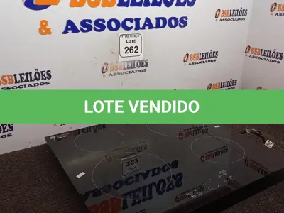 LOTE 262 - 01 FOGÃO DE INDUÇÃO ELÉTRICO MARCA BRITANIA. (NO ESTADO) ATENÇÃO! FAZER A VISITAÇÃO ANTES DE ARREMATAR, NÃO SABEMOS SE FUNCIONA. LEILÃO NÃO TEM GARANTIA E NEM DEVOLUÇÃO, SUJEITO A POSSÍVEIS AVARIAS VISÍVEIS/OCULTAS E/OU AUSÊNCIA DE COMPONENTES.