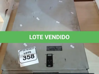 LOTE 358 - 01 SERVIDOR DELL POWER EDGE 2950 COM AVARIAS. (NO ESTADO) ATENÇÃO! FAZER A VISITAÇÃO ANTES DE ARREMATAR, NÃO SABEMOS SE FUNCIONA. LEILÃO NÃO TEM GARANTIA E NEM DEVOLUÇÃO, SUJEITO A POSSÍVEIS AVARIAS VISÍVEIS/OCULTAS E/OU AUSÊNCIA DE COMPONENTES.