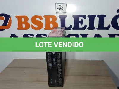 LOTE 120 - 01 CPU CORE I5 HP 8GB - 851484. (NO ESTADO EM QUE SE ENCONTRA. SUJEITO A AVARIAS OCULTAS/VISÍVEIS.)