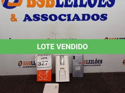 LOTE 327 - 01 CELULAR READMI S2 (NOVO). (NO ESTADO) ATENÇÃO! FAZER A VISITAÇÃO ANTES DE ARREMATAR, NÃO SABEMOS SE FUNCIONA. LEILÃO NÃO TEM GARANTIA E NEM DEVOLUÇÃO, SUJEITO A POSSÍVEIS AVARIAS VISÍVEIS/OCULTAS E/OU AUSÊNCIA DE COMPONENTES.
