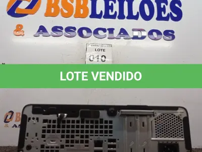 LOTE 010 - 01 CPU ELITE 705 G2 MXL025336CG. (NO ESTADO EM QUE SE ENCONTRA. SUJEITO A AVARIAS OCULTAS/VISÍVEIS.)
