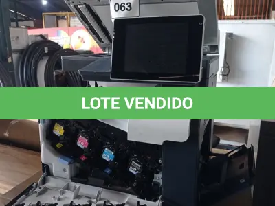 LOTE 063 - 01 IMPRESSORA HP LASERJET 500 COLOR MFP. (NO ESTADO EM QUE SE ENCONTRA. SUJEITO A AVARIAS OCULTAS/VISÍVEIS.) MXDCG4G0JW