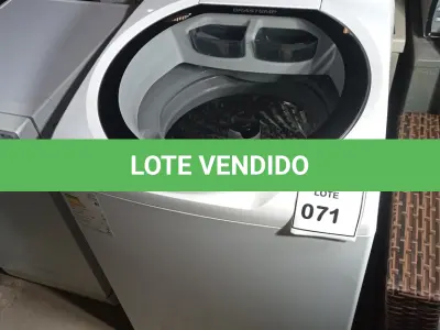 LOTE 071 - 01 MÁQUINA DE LAVAR ROUPA BRASTEMP 12KG 220V (WASHER) (NO ESTADO EM QUE SE ENCONTRA. SUJEITO A AVARIAS OCULTAS/VISÍVEIS.) AV9352Y