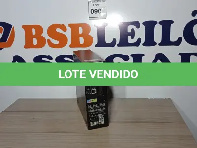 LOTE 090 - 01 CPU DELL 4GB CD0004100420. (NO ESTADO EM QUE SE ENCONTRA. SUJEITO A AVARIAS OCULTAS/VISÍVEIS.)