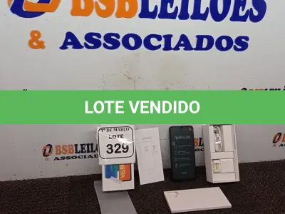 LOTE 329 - 01 CELULAR READMI A9 (NOVO). (NO ESTADO) ATENÇÃO! FAZER A VISITAÇÃO ANTES DE ARREMATAR, NÃO SABEMOS SE FUNCIONA. LEILÃO NÃO TEM GARANTIA E NEM DEVOLUÇÃO, SUJEITO A POSSÍVEIS AVARIAS VISÍVEIS/OCULTAS E/OU AUSÊNCIA DE COMPONENTES.