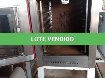 LOTE 424 - 01 FORNO ELÉTRICO VENÂNCIO CICLONE. (NO ESTADO) ATENÇÃO! FAZER A VISITAÇÃO ANTES DE ARREMATAR, NÃO SABEMOS SE FUNCIONA. LEILÃO NÃO TEM GARANTIA E NEM DEVOLUÇÃO, SUJEITO A POSSÍVEIS AVARIAS VISÍVEIS/OCULTAS E/OU AUSÊNCIA DE COMPONENTES.
