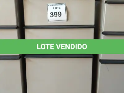 LOTE 399 - 01 GAVETEIRO EM AÇO 03 GAVETAS. (NO ESTADO EM QUE SE ENCONTRA. SUJEITO A AVARIAS OCULTAS/VISÍVEIS.)