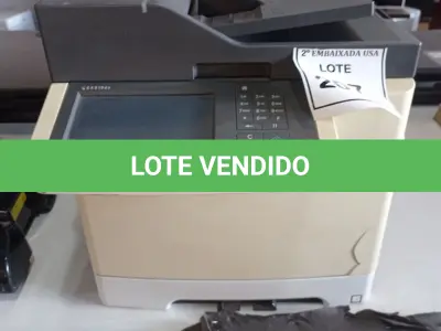 LOTE 207 - 01 IMPRESSORA LEXMARK CX 510 DE. (NO ESTADO EM QUE SE ENCONTRA. SUJEITO A AVARIAS OCULTAS/VISÍVEIS.)