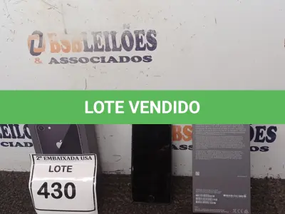 LOTE 430 - 01 IPHONE CD0004044872. (NO ESTADO EM QUE SE ENCONTRA. SUJEITO A AVARIAS OCULTAS/VISÍVEIS.)