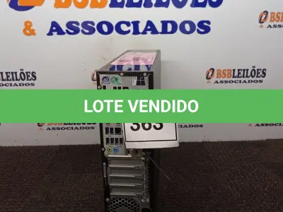 LOTE 363 - 01 CPU HP 851475 SEM MEMÓRIA. (NO ESTADO EM QUE SE ENCONTRA. SUJEITO A AVARIAS OCULTAS/VISÍVEIS.)