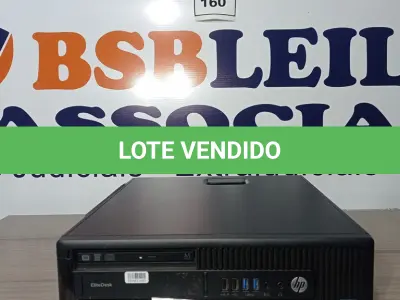 LOTE 160 - 01 CPU HP CORE I5 8GB - 851485. (NO ESTADO EM QUE SE ENCONTRA. SUJEITO A AVARIAS OCULTAS/VISÍVEIS.)