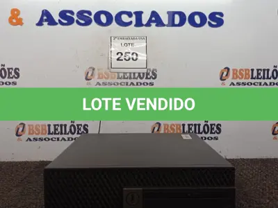 LOTE 250 - 01 CPU DELL CORE I5 8GB-  CD0001051942. (NO ESTADO EM QUE SE ENCONTRA. SUJEITO A AVARIAS OCULTAS/VISÍVEIS.)