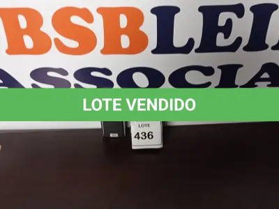 LOTE 436 - 01 IPHONE CD0004208535. (NO ESTADO EM QUE SE ENCONTRA. SUJEITO A AVARIAS OCULTAS/VISÍVEIS.)