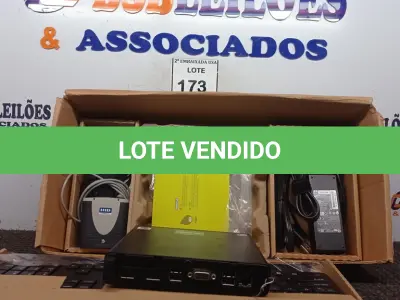 LOTE 173 - 01 CPU HP,  MOUSE, TECLADO E CARREGADOR. (NO ESTADO EM QUE SE ENCONTRA. SUJEITO A AVARIAS OCULTAS/VISÍVEIS.) BD0076U