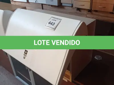 LOTE 443 - 01 ARMÁRIO SUSPENSO. (NO ESTADO EM QUE SE ENCONTRA. SUJEITO A AVARIAS OCULTAS/VISÍVEIS.)