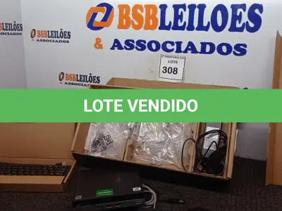 LOTE 308 - 01 CPU HP, MOUSE, TECLADO E CARREGADOR. (NO ESTADO EM QUE SE ENCONTRA. SUJEITO A AVARIAS OCULTAS/VISÍVEIS.) BD0549G