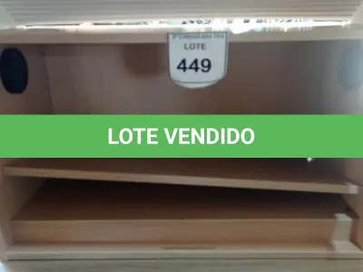 LOTE 449 - 01 ARMÁRIO SUSPENSO. (NO ESTADO EM QUE SE ENCONTRA. SUJEITO A AVARIAS OCULTAS/VISÍVEIS.)