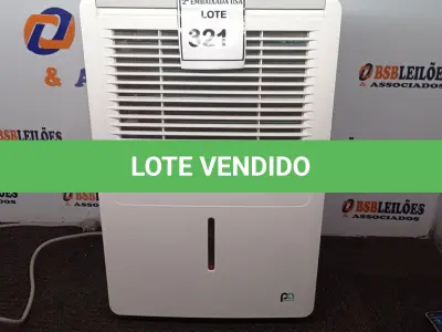LOTE 321 - 01 DEHUMIDIFIER 110V. (NO ESTADO EM QUE SE ENCONTRA. SUJEITO A AVARIAS OCULTAS/VISÍVEIS.) AV9424S
