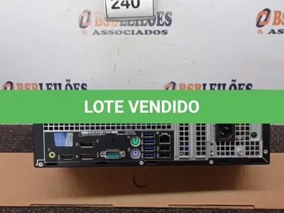 LOTE 240 - 01 CPU DELL CORE I5 SEM MEMÓRIA CD0001051943. (NO ESTADO EM QUE SE ENCONTRA. SUJEITO A AVARIAS OCULTAS/VISÍVEIS.)