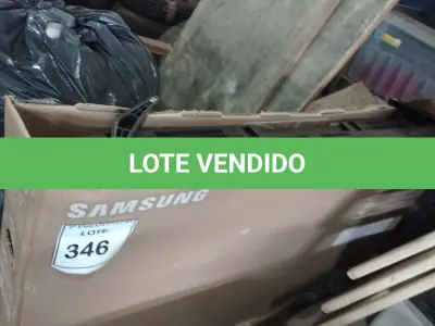 LOTE 346 - 01 TELEVISION. (NO ESTADO EM QUE SE ENCONTRA. SUJEITO A AVARIAS OCULTAS/VISÍVEIS.) BH1495L
