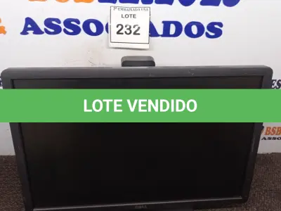 LOTE 232 - 01 MONITOR DELL MX-OYK37H 74446 365 6515. (NO ESTADO EM QUE SE ENCONTRA. SUJEITO A AVARIAS OCULTAS/VISÍVEIS.)