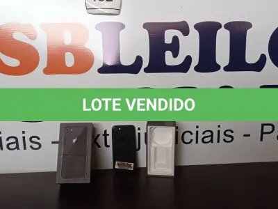 LOTE 432 - 01 IPHONE CD000404871. (NO ESTADO EM QUE SE ENCONTRA. SUJEITO A AVARIAS OCULTAS/VISÍVEIS.)