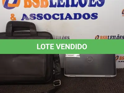 LOTE 270 - 01 NOTEBOOK DELL CORE I5 COM BOLSA. (NO ESTADO EM QUE SE ENCONTRA. SUJEITO A AVARIAS OCULTAS/VISÍVEIS.)