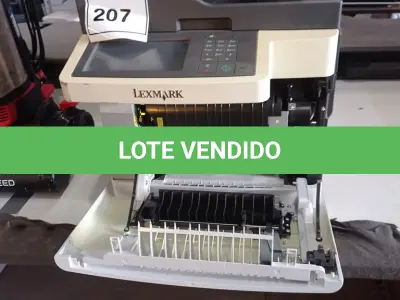 LOTE 207 - 01 IMPRESSORA LEXMARK CX 510 DE. (NO ESTADO EM QUE SE ENCONTRA. SUJEITO A AVARIAS OCULTAS/VISÍVEIS.)