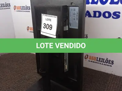 LOTE 309 - 01 MONITOR SAMSUNG. (NO ESTADO EM QUE SE ENCONTRA. SUJEITO A AVARIAS OCULTAS/VISÍVEIS.)