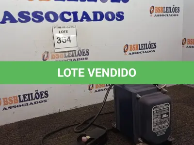 LOTE 364 - 01 TRANSFORMADOR 2.000W. (NO ESTADO EM QUE SE ENCONTRA. SUJEITO A AVARIAS OCULTAS/VISÍVEIS.)