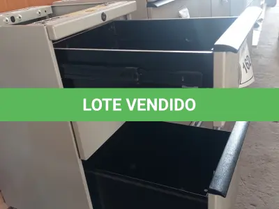 LOTE 162 - 01 GAVETEIRO COM 03 GAVETAS EM AÇO. (NO ESTADO EM QUE SE ENCONTRA. SUJEITO A AVARIAS OCULTAS/VISÍVEIS.)