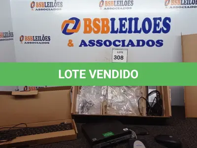 LOTE 308 - 01 CPU HP, MOUSE, TECLADO E CARREGADOR. (NO ESTADO EM QUE SE ENCONTRA. SUJEITO A AVARIAS OCULTAS/VISÍVEIS.) BD0549G