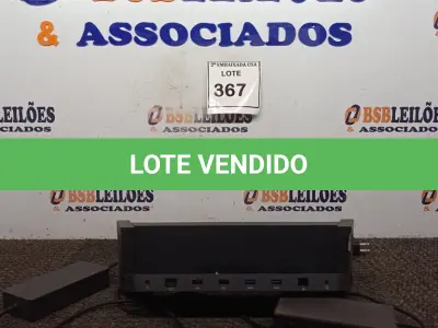 LOTE 367 - 02 DOCK STATION. (NO ESTADO EM QUE SE ENCONTRA. SUJEITO A AVARIAS OCULTAS/VISÍVEIS.)
