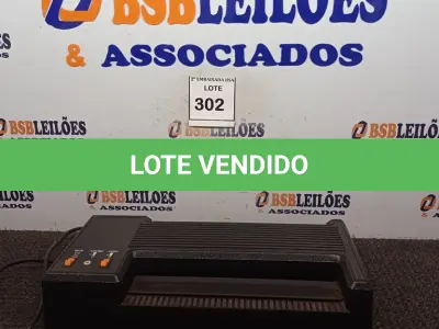 LOTE 302 - 01 LAMINATOR MODELO PL12A (NO ESTADO EM QUE SE ENCONTRA. SUJEITO A AVARIAS OCULTAS/VISÍVEIS.)