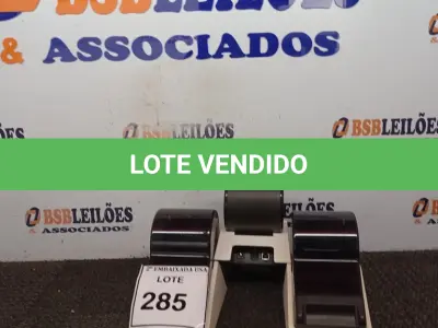 LOTE 285 - 03 IMPRESSORAS TÊRMICAS SLP620. (NO ESTADO EM QUE SE ENCONTRA. SUJEITO A AVARIAS OCULTAS/VISÍVEIS.)