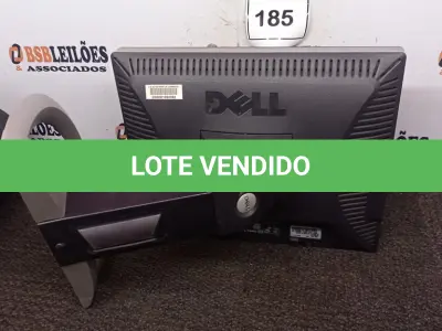 LOTE 185 - 01 MONITOR DELL. (NO ESTADO EM QUE SE ENCONTRA. SUJEITO A AVARIAS OCULTAS/VISÍVEIS.)
