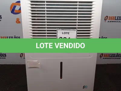 LOTE 331 - 01 DEHUMIDIFIER 110V. (NO ESTADO EM QUE SE ENCONTRA. SUJEITO A AVARIAS OCULTAS/VISÍVEIS.) AV9337P