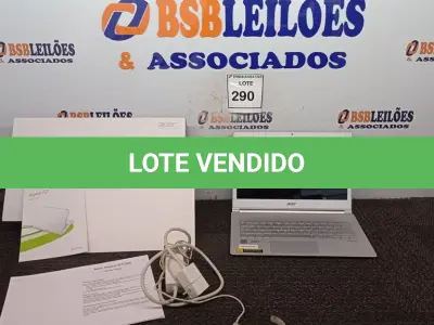 LOTE 290 - 01 NOTEBOOK CORE I7. (NO ESTADO EM QUE SE ENCONTRA. SUJEITO A AVARIAS OCULTAS/VISÍVEIS.) BF8469B