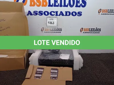 LOTE 183 - 01 SVTAG SWITCH DELL. (NO ESTADO EM QUE SE ENCONTRA. SUJEITO A AVARIAS OCULTAS/VISÍVEIS.)