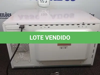 LOTE 199 - 01 MICRO-ONDAS PANASONIC 220V. (MICROWAVE). (NO ESTADO EM QUE SE ENCONTRA. SUJEITO A AVARIAS OCULTAS/VISÍVEIS.) BF8648J