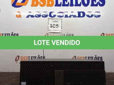 LOTE 366 - 01 CPU DELL CORE I5 8GB -CD0001051958. (NO ESTADO EM QUE SE ENCONTRA. SUJEITO A AVARIAS OCULTAS/VISÍVEIS.)