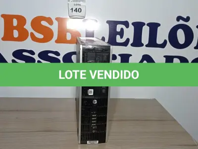 LOTE 140 - 01 CPU HP  4GB  754290. (NO ESTADO EM QUE SE ENCONTRA. SUJEITO A AVARIAS OCULTAS/VISÍVEIS.)