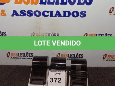 LOTE 372 - 03 IMPRESSORAS TÊRMICAS  101 6199B. (NO ESTADO EM QUE SE ENCONTRA. SUJEITO A AVARIAS OCULTAS/VISÍVEIS.)